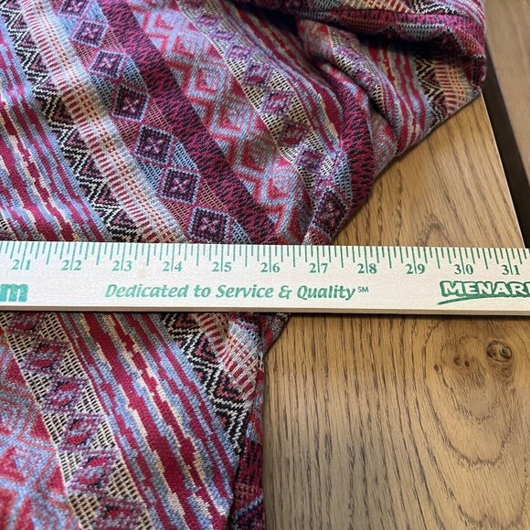 Graff Californiawear Colorful Open Cardigan Size Measure Cottagecore Grandmacore - Picture 5 of 10